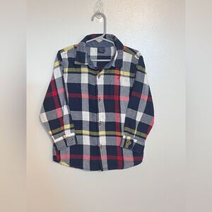 Nautica Boys plaid shirt long sleeve 4T / 4